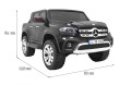 Mercedes Benz X-Class dla dzieci Czarny Pickup + Pilot + Napęd 4x4-2 7048 