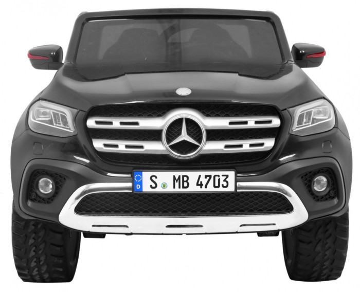 Mercedes Benz X-Class dla dzieci Czarny Pickup + Pilot + Napęd 4x4-3 7048 