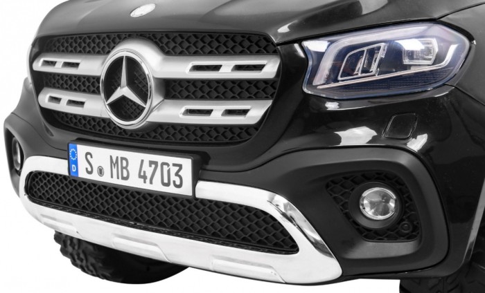 Mercedes Benz X-Class dla dzieci Czarny Pickup + Pilot + Napęd 4x4-4 7048 