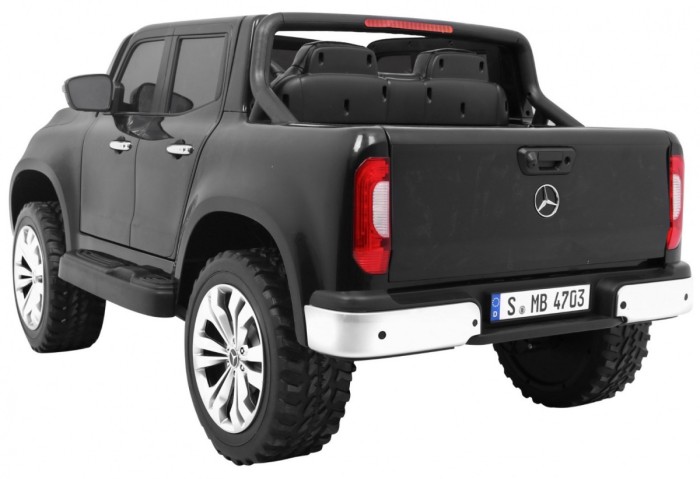 Mercedes Benz X-Class dla dzieci Czarny Pickup + Pilot + Napęd 4x4-6 7048 