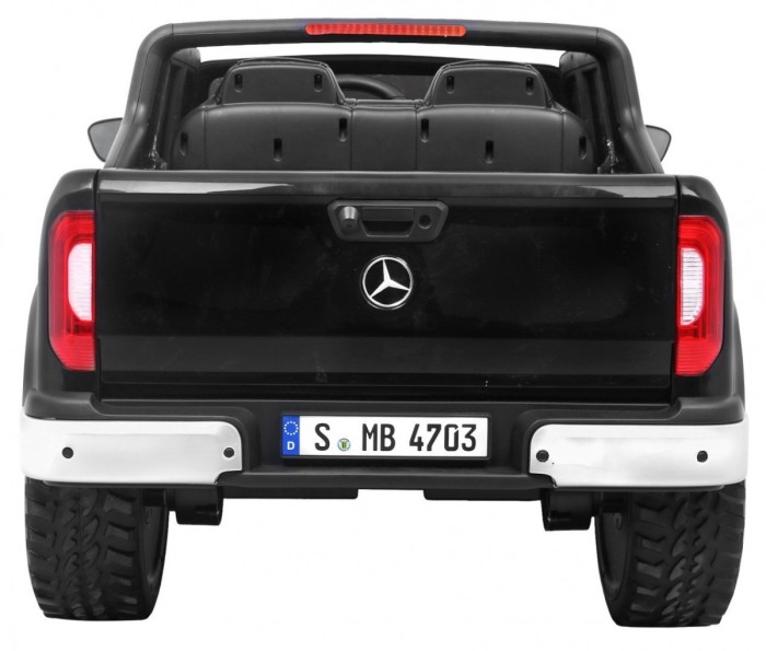 Mercedes Benz X-Class dla dzieci Czarny Pickup + Pilot + Napęd 4x4-7 7048 