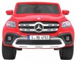 Mercedes Benz X-Class dla dzieci Czerwony + Pilot + Napęd 4x4 + MP4 + Bagażnik + LED + EVA-3 7049 
