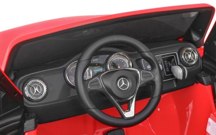 Mercedes Benz X-Class dla dzieci Czerwony + Pilot + Napęd 4x4 + MP4 + Bagażnik + LED + EVA-7 7049 