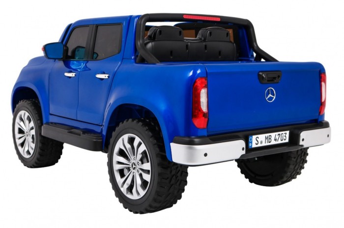 Mercedes Benz X-Class dla dzieci Lakier Niebieski Pickup 4x4-5 7051 