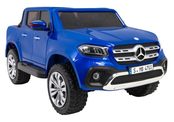 Mercedes Benz X-Class dla dzieci Lakier Niebieski Pickup 4x4-12 7051 