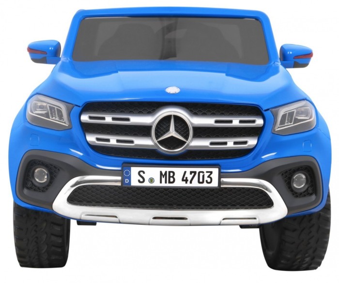 Mercedes Benz X-Class dla dzieci Niebieski + Pilot + Napęd 4x4 + MP4 + Bagażnik + LED + EVA-3 7052 