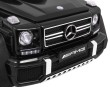 Auto Mercedes G63 6x6 MP4 dla dzieci Czarny + 2 Pedały gazu + Regulacja siedzenia + MP4 + LED + Bagażnik + Kufer dla rodzica-12 7056 