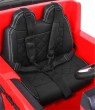 Auto Mercedes G63 6x6 MP4 dla dzieci Czerwony + 2 Pedały gazu + Regulacja siedzenia + MP4 + LED + Bagażnik + Kufer dla rodzica-6 7058 