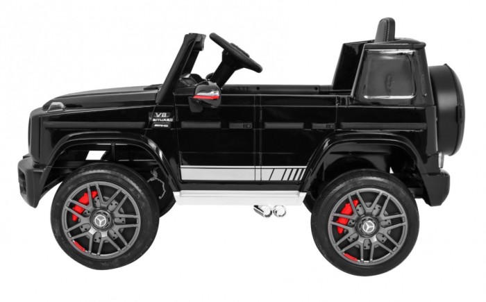 Mercedes AMG G63 dla dzieci Lakier Czarny + Pilot-4 7060 