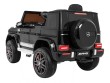 Mercedes AMG G63 dla dzieci Lakier Czarny + Pilot-5 7060 