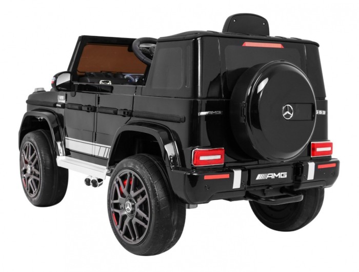 Mercedes AMG G63 dla dzieci Lakier Czarny + Pilot-5 7060 