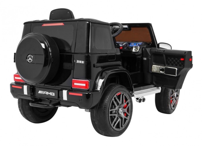 Mercedes AMG G63 dla dzieci Lakier Czarny + Pilot-10 7060 