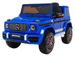 Mercedes AMG G63 dla dzieci Lakier Niebieski + Pilot