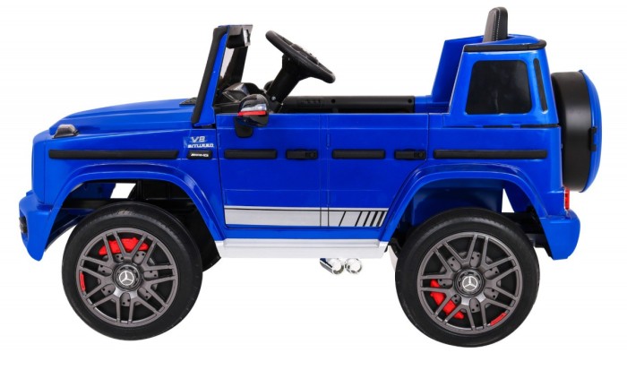 Mercedes AMG G63 dla dzieci Lakier Niebieski + Pilot-4 7061 
