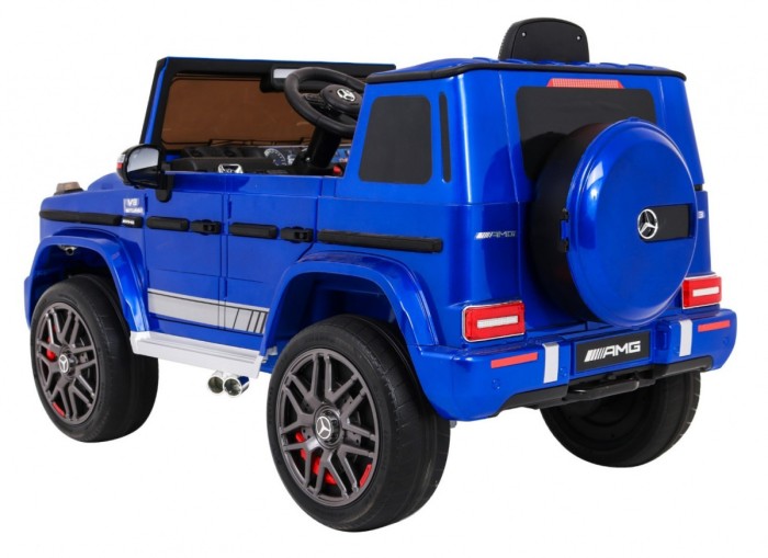 Mercedes AMG G63 dla dzieci Lakier Niebieski + Pilot-5 7061 