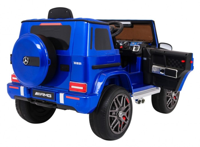 Mercedes AMG G63 dla dzieci Lakier Niebieski + Pilot-10 7061 
