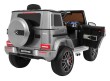 Mercedes AMG G63 dla dzieci Lakier Srebrny + Pilot + MP3 LED + Wolny Start + EVA + Pasy-10 7062 