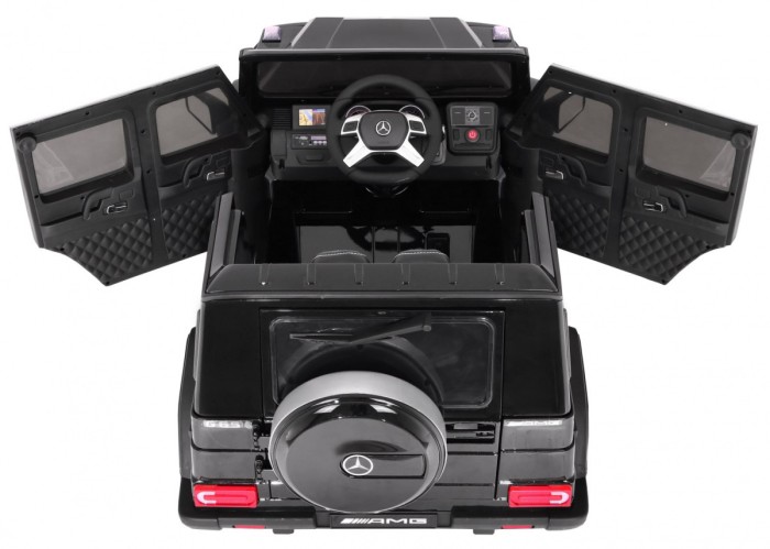 Auto na akumulator Mercedes AMG G65 dla dzieci Czarny-2 7064 