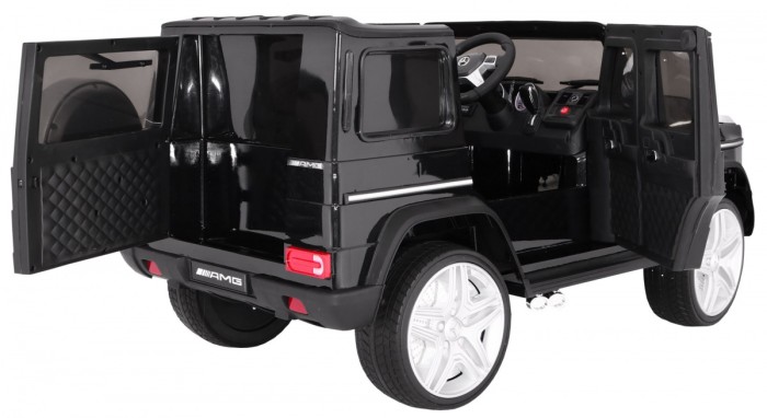 Auto na akumulator Mercedes AMG G65 dla dzieci Czarny-3 7064 