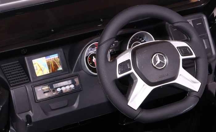 Auto na akumulator Mercedes AMG G65 dla dzieci Czarny-7 7064 