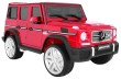 Auto na akumulator Mercedes AMG G65 dla dzieci Czerwony + Lakierowany + Bagażnik + Światła Dźwięki-4 7065 
