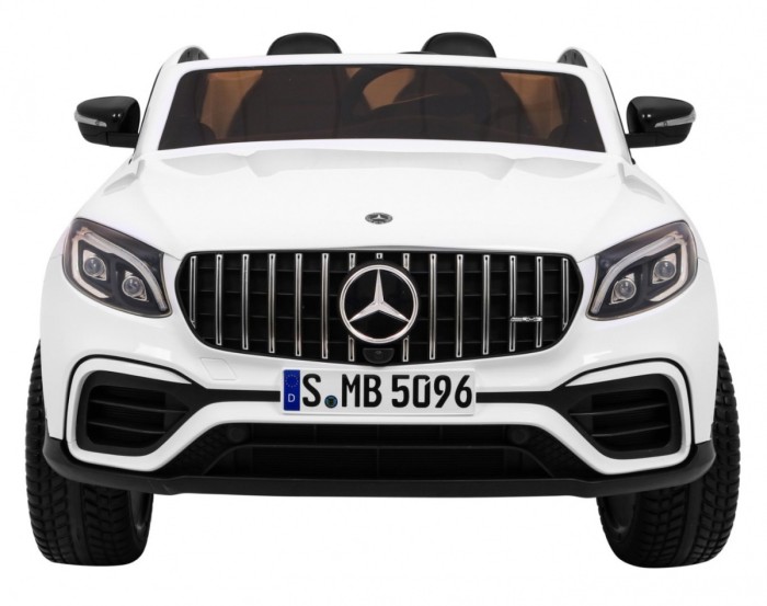 Auto Mercedes GLC 63S dla dzieci Biały SUV + Napęd 4x4-3 7066 