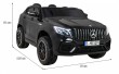 Auto Mercedes GLC 63S Czarne -  SUV dla dzieci + Napęd 4x4-2 7067 