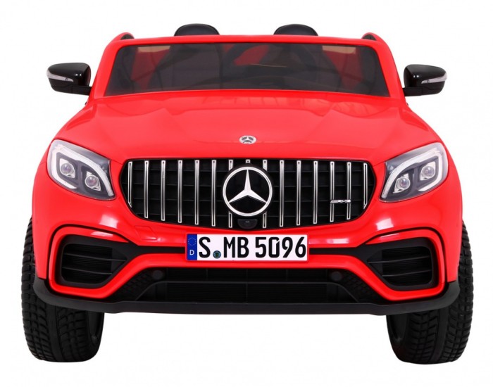 Auto Mercedes GLC 63S dla dzieci Czerwony Suv + Napęd 4x4-3 7068 