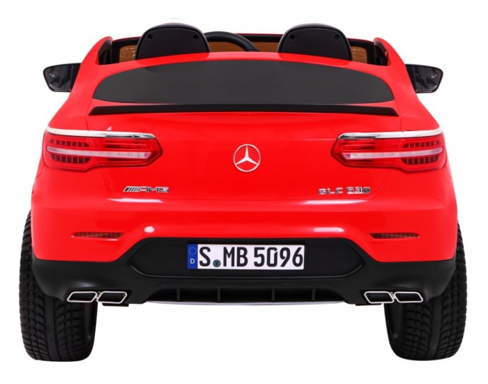 Auto Mercedes GLC 63S dla dzieci Czerwony Suv + Napęd 4x4-6 7068 