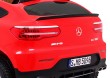 Auto Mercedes GLC 63S dla dzieci Czerwony Suv + Napęd 4x4-10 7068 