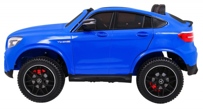 Auto Mercedes GLC 63S dla dzieci - Niebieski SUV + Napęd 4x4-4 7069 