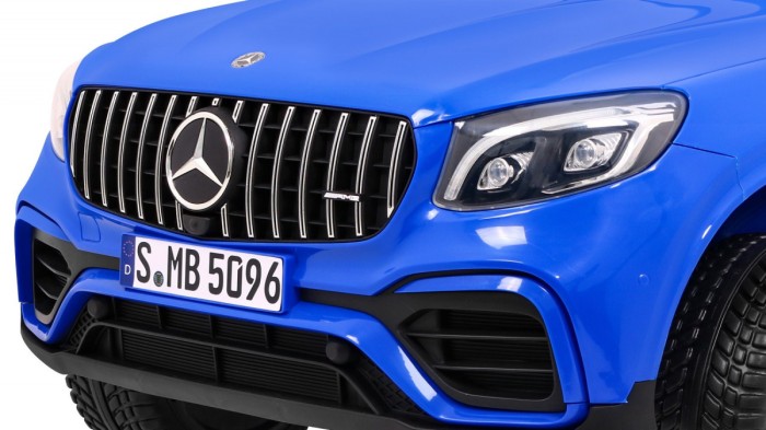 Auto Mercedes GLC 63S dla dzieci - Niebieski SUV + Napęd 4x4-9 7069 