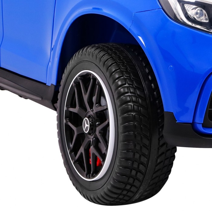 Auto Mercedes GLC 63S dla dzieci - Niebieski SUV + Napęd 4x4-11 7069 