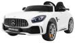 Mercedes-Benz GT R dla dzieci Lakier Biały + Napęd 4x4 + Nawiew powietrza + Pilot + EVA + MP3 LED-1 7070 
