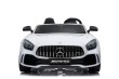 Mercedes-Benz GT R dla dzieci Lakier Biały + Napęd 4x4 + Nawiew powietrza + Pilot + EVA + MP3 LED-14 7070 