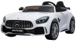Mercedes-Benz GT R dla dzieci Lakier Biały + Napęd 4x4 + Nawiew powietrza + Pilot + EVA + MP3 LED-15 7070 