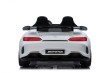 Mercedes-Benz GT R dla dzieci Lakier Biały + Napęd 4x4 + Nawiew powietrza + Pilot + EVA + MP3 LED-17 7070 