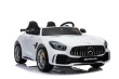 Mercedes-Benz GT R dla dzieci Lakier Biały + Napęd 4x4 + Nawiew powietrza + Pilot + EVA + MP3 LED-19 7070 