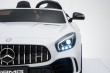 Mercedes-Benz GT R dla dzieci Lakier Biały + Napęd 4x4 + Nawiew powietrza + Pilot + EVA + MP3 LED-20 7070 