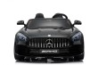 Mercedes-Benz GT R dla dzieci Lakier Czarny + Napęd 4x4 + Nawiew powietrza + Pilot + EVA + MP3 LED-16 7071 