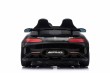 Mercedes-Benz GT R dla dzieci Lakier Czarny + Napęd 4x4 + Nawiew powietrza + Pilot + EVA + MP3 LED-19 7071 