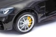 Mercedes-Benz GT R dla dzieci Lakier Czarny + Napęd 4x4 + Nawiew powietrza + Pilot + EVA + MP3 LED-23 7071 