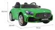 Mercedes-Benz GT R dla dzieci Lakier Zielony 4x4-2 7073 