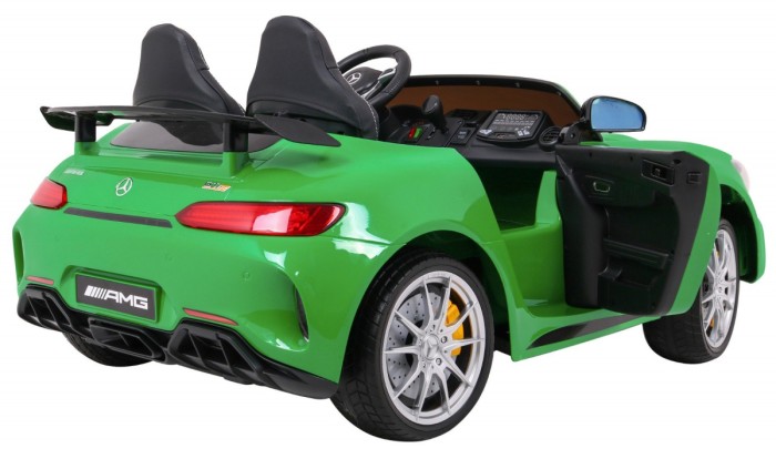 Mercedes-Benz GT R dla dzieci Lakier Zielony 4x4-8 7073 
