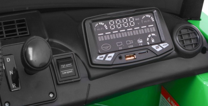 Mercedes-Benz GT R dla dzieci Lakier Zielony 4x4-11 7073 