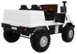 Auto na akumulator Mercedes-Benz Zetros dla dzieci Biały + 2-osobowy + Bagażnik + Pilot-9 7074 