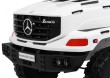Auto na akumulator Mercedes-Benz Zetros dla dzieci Biały + 2-osobowy + Bagażnik + Pilot-13 7074 