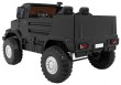 Auto na akumulator Mercedes-Benz Zetros dla dzieci Czarny + 2-osobowy + Bagażnik + Pilot-5 7075 
