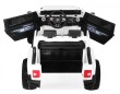 Auto na akumulator Mighty Jeep dla dzieci Biały + 2-osobowy + Napęd 4x4 + 2 bagażniki-3 7077 