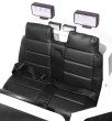 Auto na akumulator Mighty Jeep dla dzieci Biały + 2-osobowy + Napęd 4x4 + 2 bagażniki-6 7077 